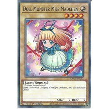 Yu-Gi-Oh TCG BACH-DE093 C Puppe Monster Miss Mädchen Battle of Chaos