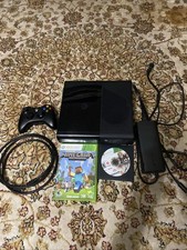 Xbox 360 E 1538 Console 250GB HDD Bundle, OEM Controller, Power, HDMI, 2 Games