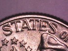 1976 D Bicentennial Quarter Error Coin Die Break Obverse Die Crack Reverse — photo 6
