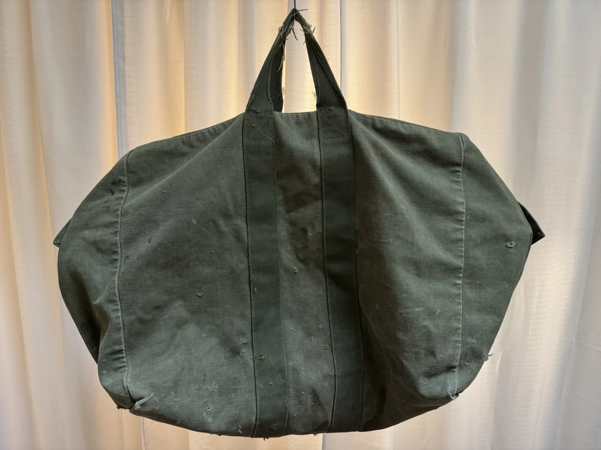Vintage Army Duffle Bag In Collectible Military Surplus Bags