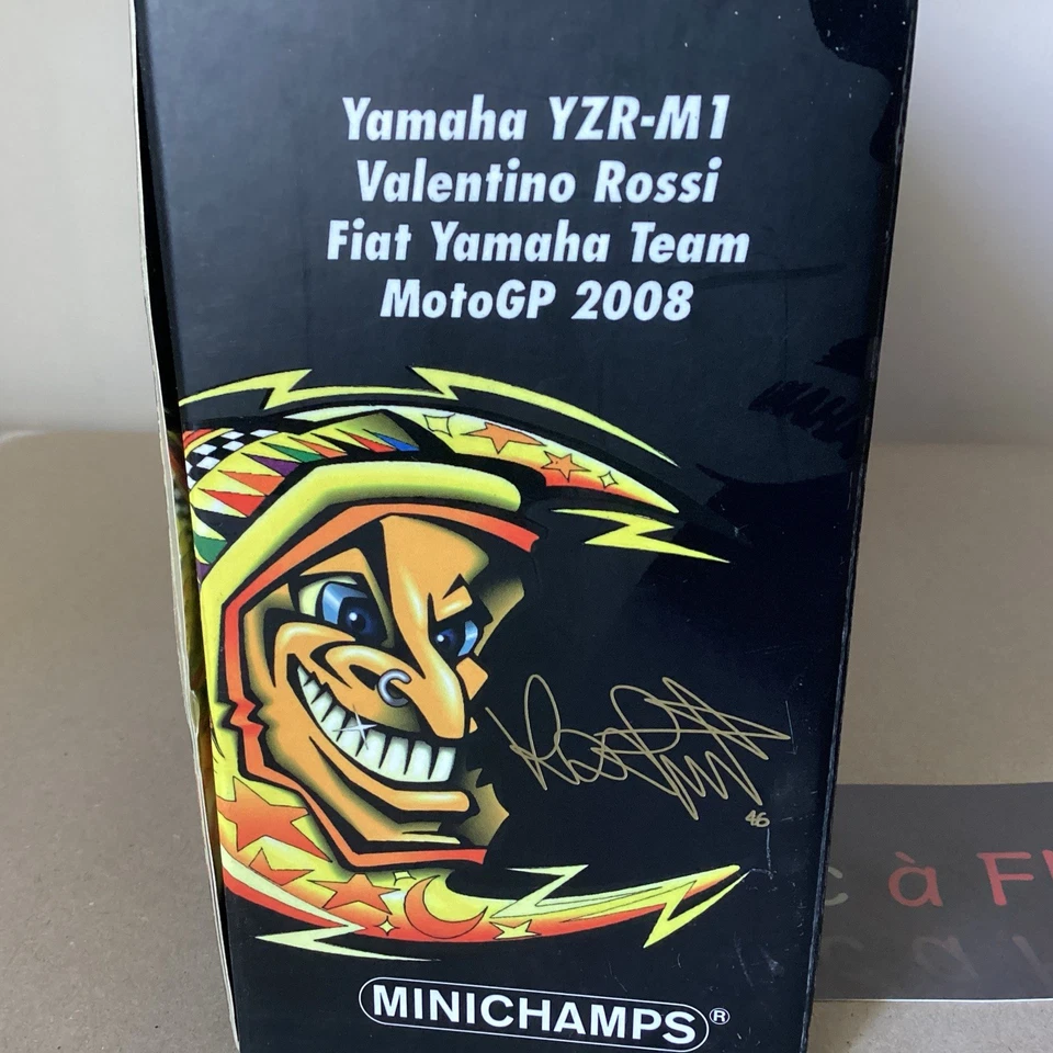 Minichamps 1/12 Collection Moto , Valentino ROSSI , Yamaha YZR-M1 , 2008 - Photo 3/4