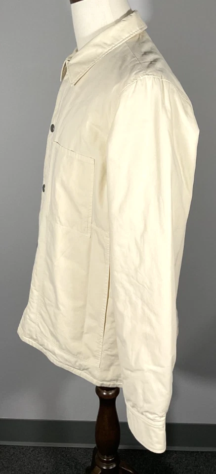 A.P.C. Chaqueta de algodón natural Alessandro para hombre talla XL nueva con etiquetas Foto 2 de 4