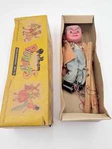 Vintage Pelham Puppets Marionette Puppet with Original Box