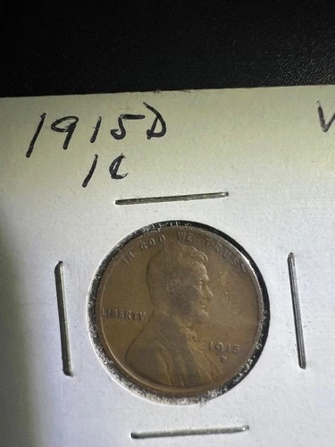 lincoln cent wheat penny 1915d