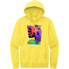 BRAND NEW RETRO KINGS BIGGIE 80s YELLOW Hoodie SMALL-4XLARGE MADE IN USA