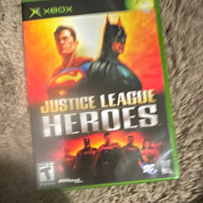 Warner Bros. Interactive Justice League Heroes Xbox Complete Case Manual T