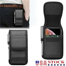 For Samsung S25 S24 S23 S22 S21 S20  Ultra Case Nylon Belt Clip Holster Pouch