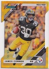 2019 Panini Donruss Press Proof Gold Die-Cut /25 James Conner #214