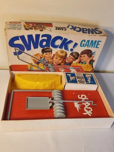 Vintage 1968 Ideal Swack! Game Ideal toys Needs Spring Family Fun Game
