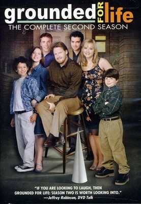 Grounded for Life: The Complete Second Season  (DVD, 2011, 3-Discs)  LIKE NEW