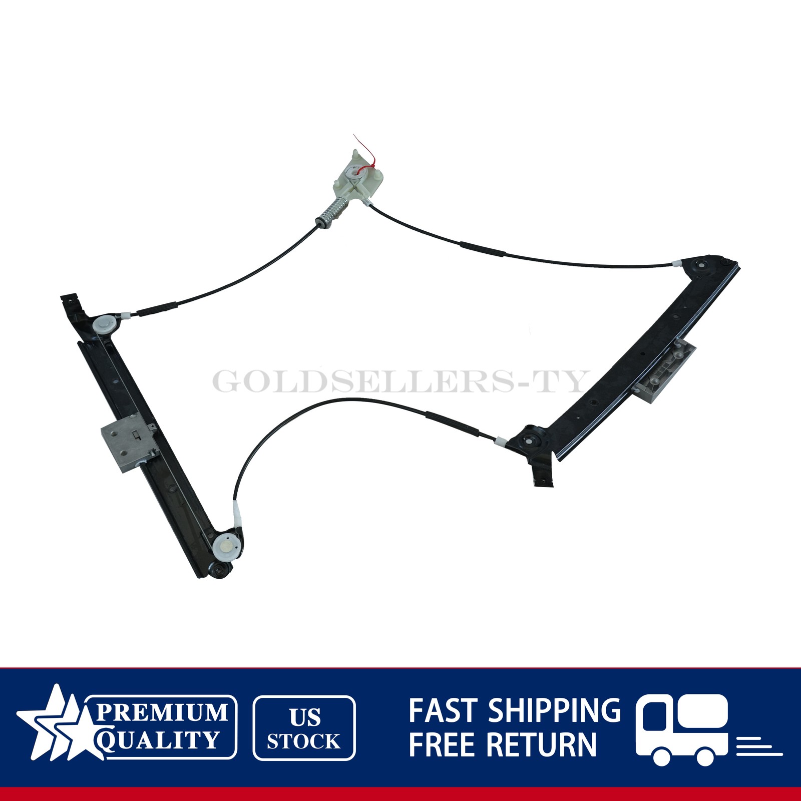 Fits 2004-2011 Bentley Continental GT Front Right Window Regulator 3W0837402J /H
