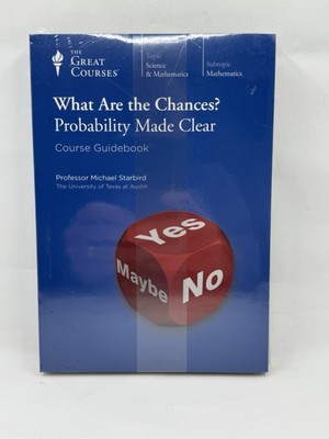 What Are the Chances? Probability Made Clear New The Great Courses DVD & Book 