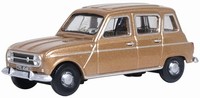 Renault 4 Marron Glace 1:76 MaßStab Oxford Diecast Modellauto Metall 76RN004