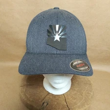 Branded Bills Arizona Vintage Classic Logo Hat Fitted L/XL Gray Wool Blend