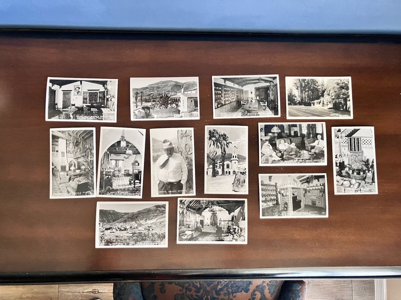 Postcard Photo California Death Valley Scotty's Castle Collection Vintage 13 lot