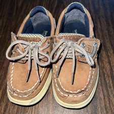 Sperry Baby/Toddler Boys Lanyard A/C Boat Shoes Size 7 M US