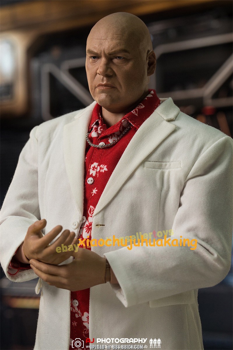 SOOSOOTOYS Kingpin Hawkeye Daredevil Wilson Grant Fisk 1:6 Action