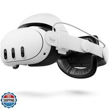 2-in-1 Halo/Elite VR Head Strap with 10000mAh Battery for Meta Quest 3/3S