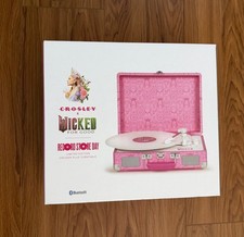 Wicked Glinda RSD Black Friday 2025 Crosley Record Player, Limited Edition   NEW