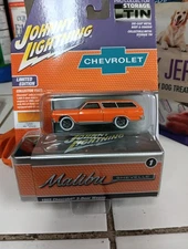 JOHNNY LIGHTNING CHASE  WHITE LIGHTNING  1965 CHEVROLET MALIBU WAGON