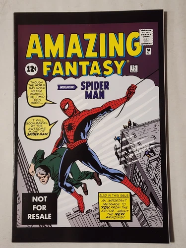 Amazing Fantasy #15 Marvel Legends Reprint 2005 Marvel Comics Spider-Man