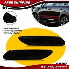 Smoke Side Repeater Light Reflector For 2011-2016 MINI Cooper R60 Countryman