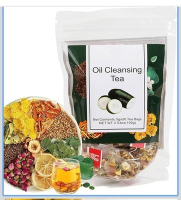Winter Melon Lotus Leaf Tea, Oil Cleansing Tea for Liver & Kidney wax gourd