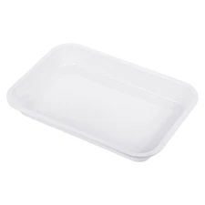 13.9x9.5" Fast Food Tray Plastic Serving Tray Reusable Rectangle Tray