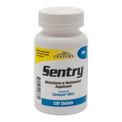Sentry Men 120 Tabs  by 21st Century