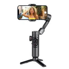 3-Axis Handheld Gimbal Stabilizer for Smartphone with Fill Light for Iphone Andr
