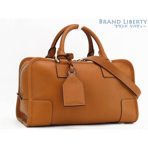 Loewe Amazona 282 way handbag mini Boston bag shawl Used LIBR-0