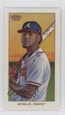 2023 Topps 206 Low Series Polar Bear Back Ronald Acuna Jr 0j81