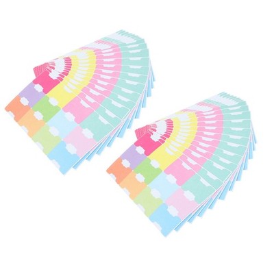 480 Pcs Planner Monthly Tabs Stickers Journal Decorative Notebook