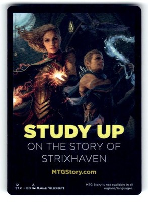 Strixhaven #12 Study Up Promo