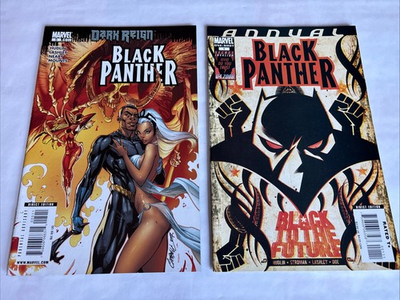 #ad #ad Black Panther 2009 #5 and Annual #1 2008 1st Shuri Black Panther in Stories $29.95