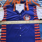 RARE NEW NBA Champion New York Knicks Adult XL Bowling Shirt Garden of Dreams — photo 4