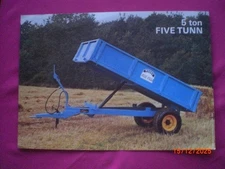 BENNE WEEKS TRAILERS FIVE TUNN UK ADVERTISING FLYER