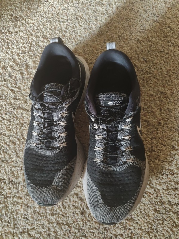 Nike React Infinity Run Flyknit 2 Oreo  –US 12