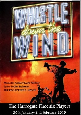 Whistle Down The Wind Theatre Programme 2019 Harrogate Phoenix Players