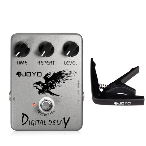 JOYO Digital Delay Guitar Pedal True Bypass For Guitar Bass Free Guitar Capo