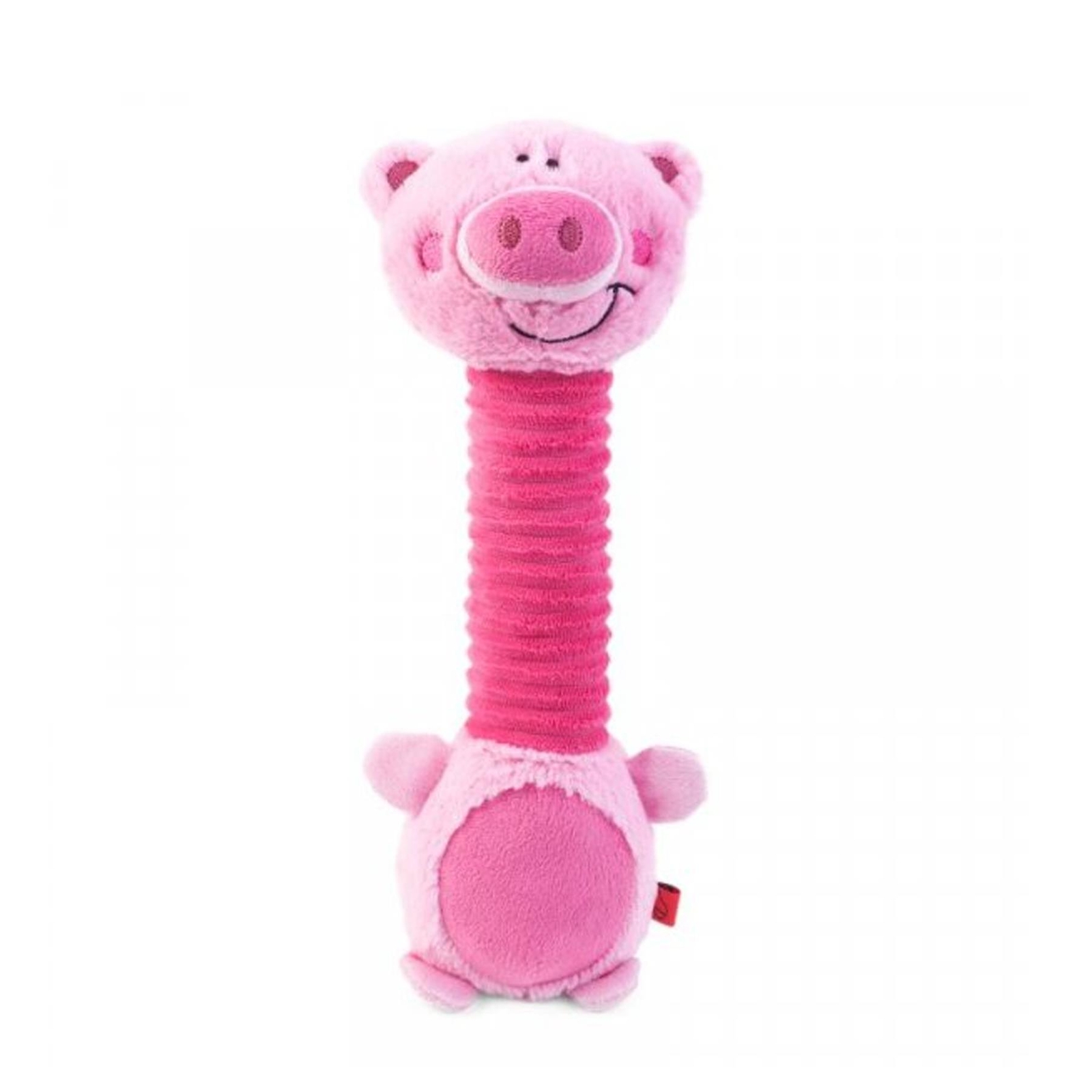 Fabric Pig Dog Toy with Built in Squeaker - Farm Animal Themed Gifts