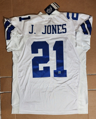 JULIUS JONES #21 Dallas Cowboys Jersey - SIGNED by Jones w/COA Decal - NEW w/Tag - Picture 14 of 24