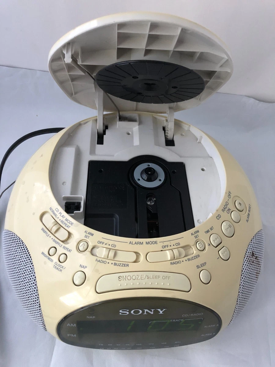 ナチュラルネイビー [可動品] Sony ICF-CD831 CD.時計、目覚まし時計