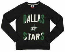 Outerstuff NHL Youth/Kids Dallas Stars Performance Fleece Crew Neck Sweatshirt