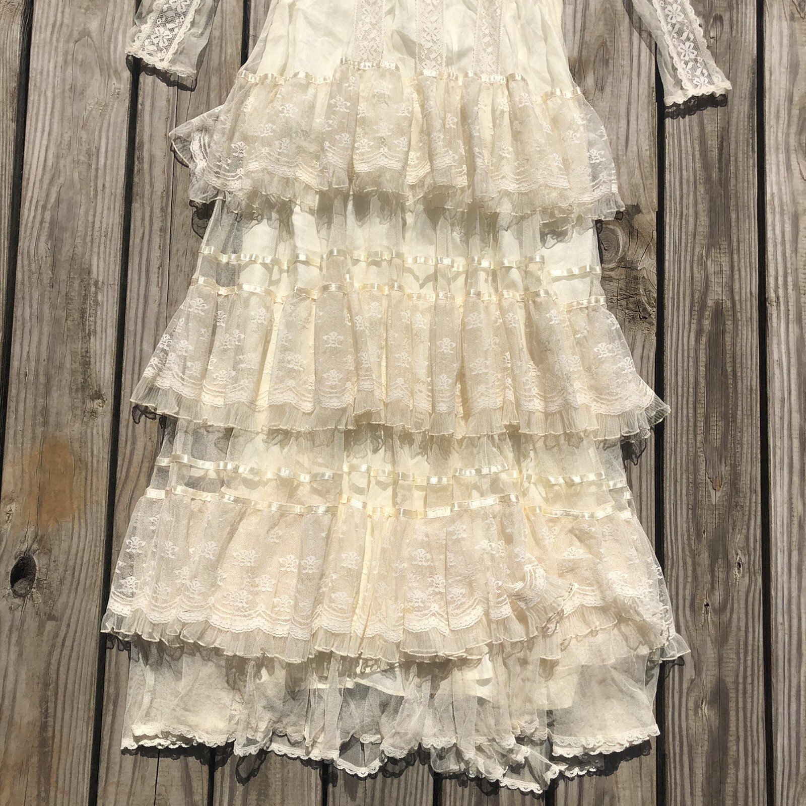 Vintage 1980s Gunne Sax Romantic Renaissance Brid… - image 4