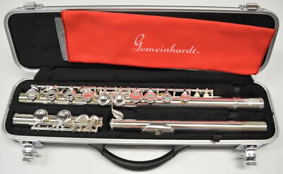 NEW GEMEINHARDT 1SP CLOSED HOLE FLUTE, RANGE TO LOW C, OFFSET G/A