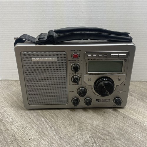 GRUNDIG S350 AM/FM Shortwave Radio For PARTS ONLY! eBay