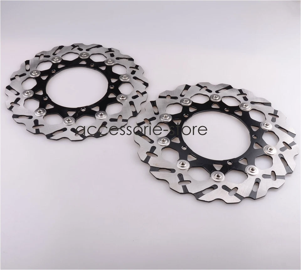 Front Brake Disc Rotor For Yamaha YZF R1 2004-2006 FZ1 06-14 FZ10 MT10 XVS1300 — 第 2/4 张图片