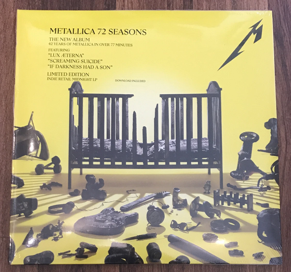 お試し価格!】 metallica メタリカ 2LPレコード 72seasons 限定