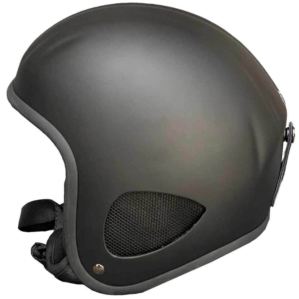 Bores-Gensler SRM3 Slight Jethelm schwarz-matt Motorradhelm Cruiser Chopper - Bild 2 von 3
